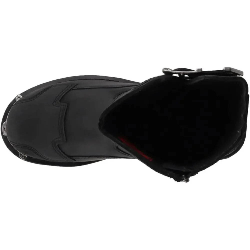 NEW Harley Davidson Stroman Motorcycle Boots Black Leather Biker Riding Mens‎